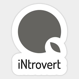 iNtrovert Sticker